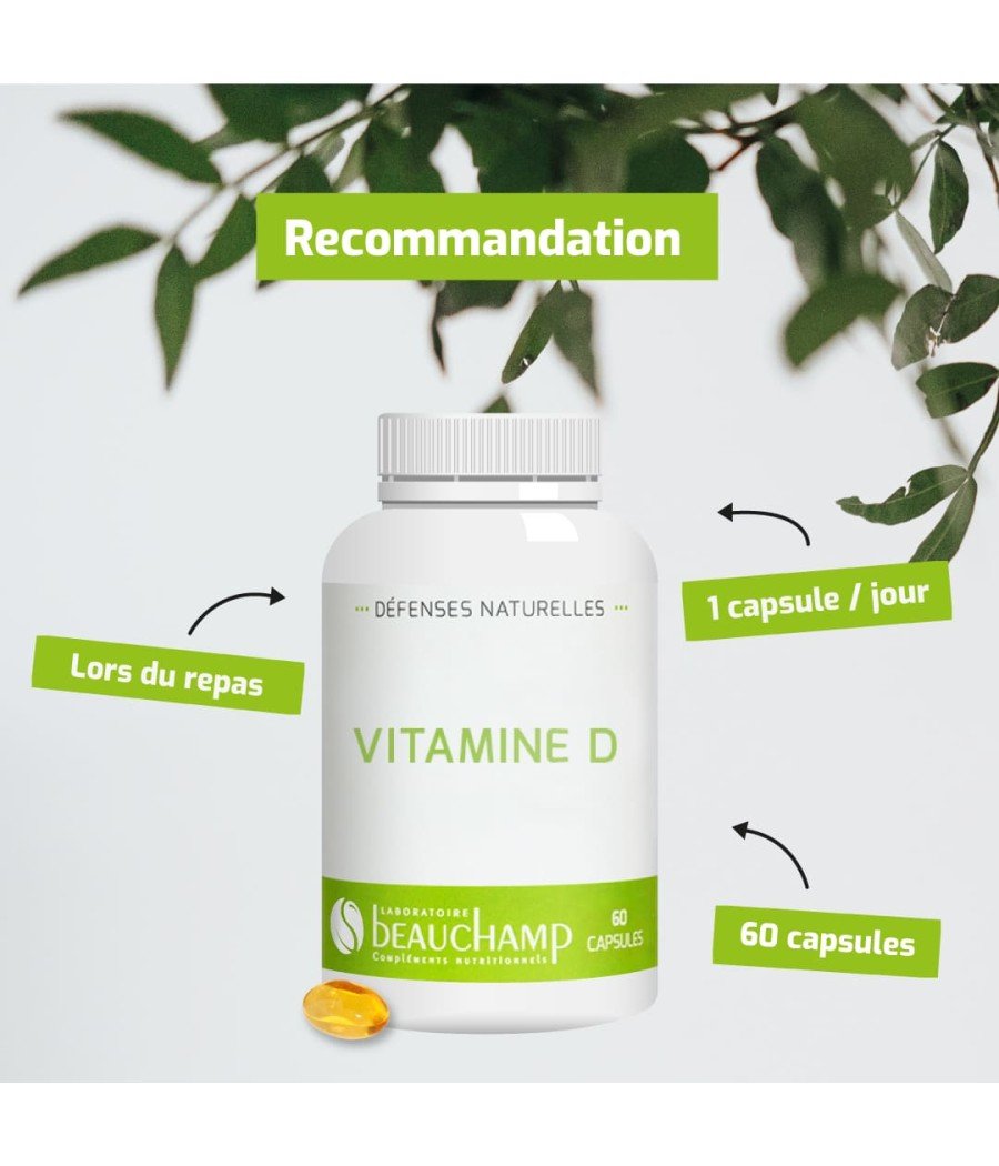 Capsules de Vitamine D