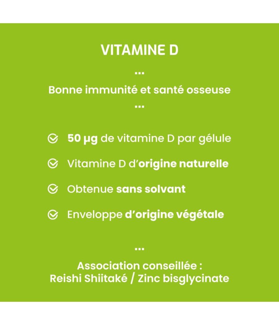 Complément alimentaire Vitamine D