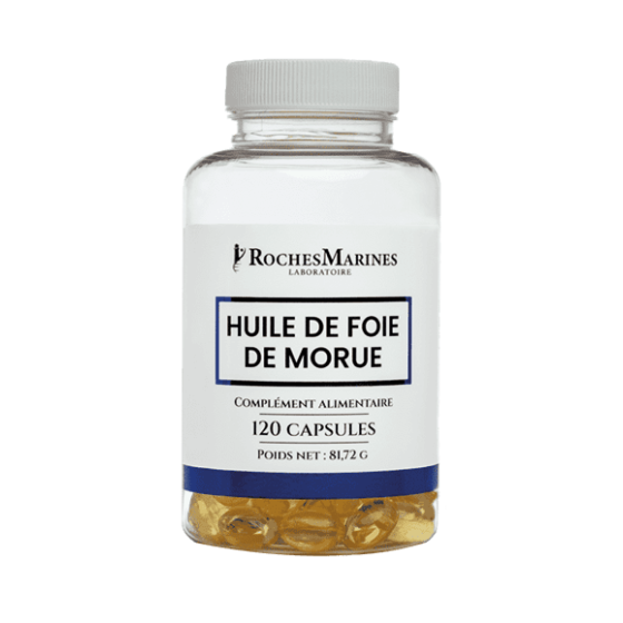 Complément alimentaire Huile de foie de morue