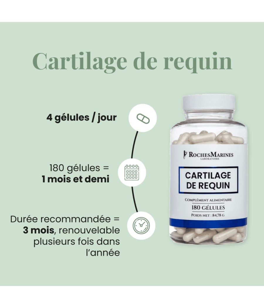 Gélules de Cartilage de Requin