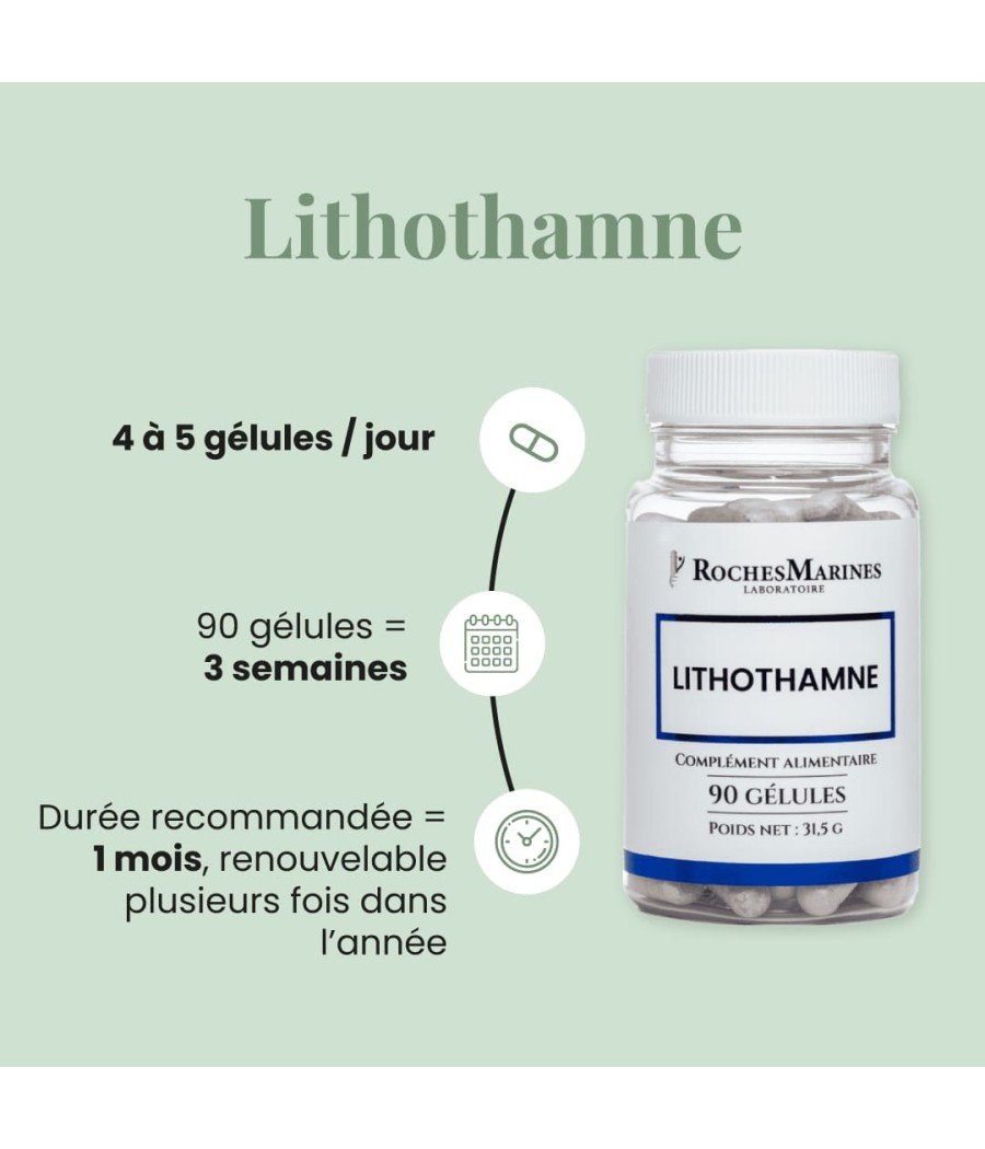 Gélules de Lithothamne