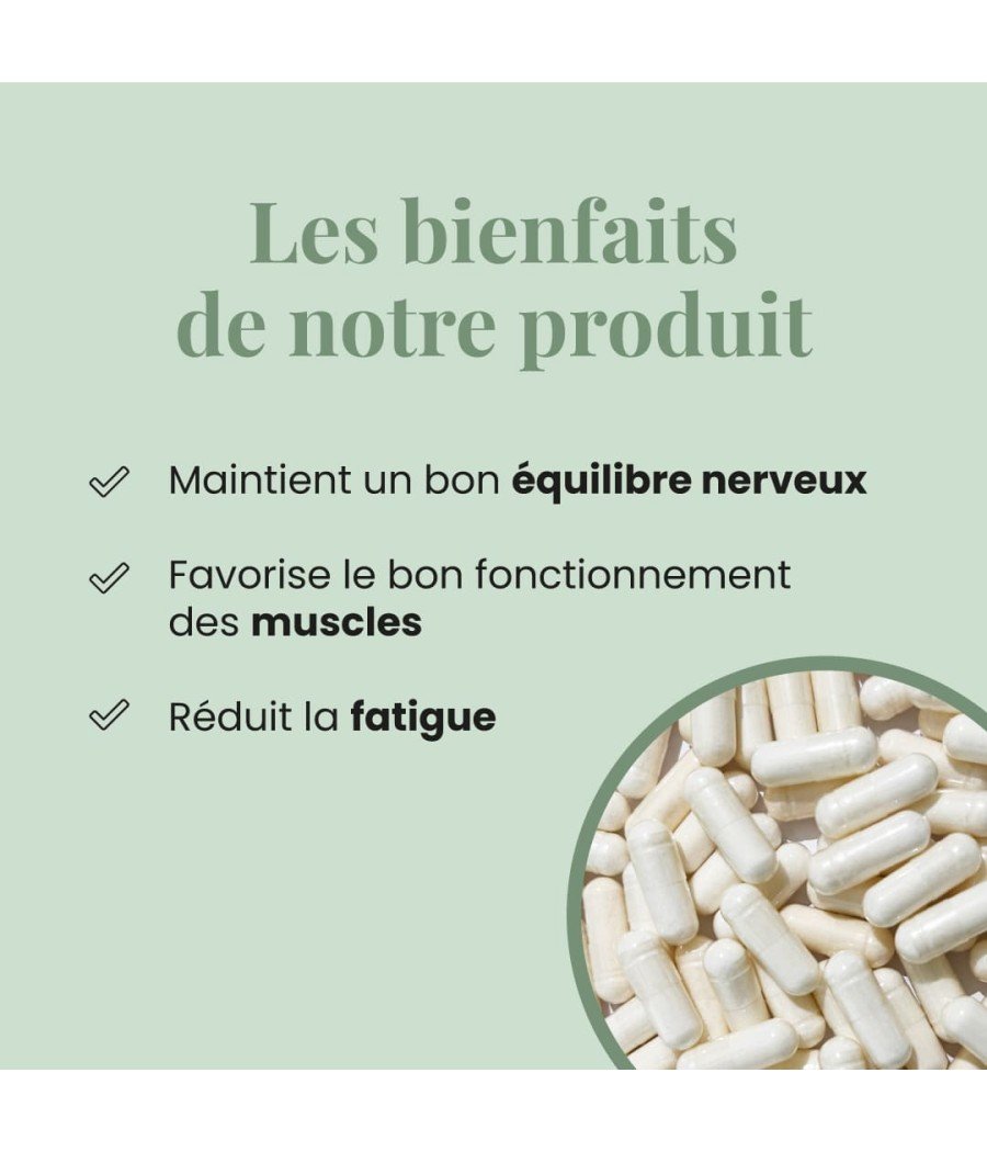 Complément alimentaire Magnésium marin & Vitamine B6