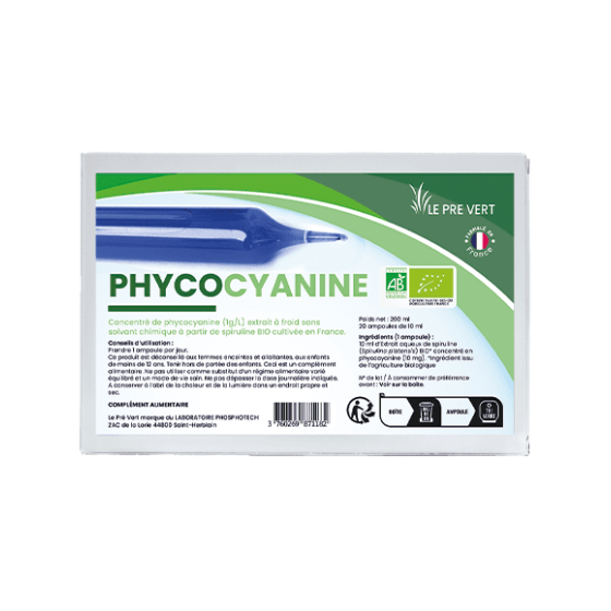 Complément alimentaire Phycocyanine BIO