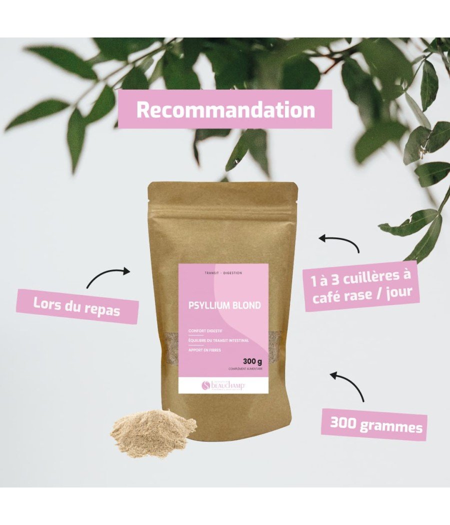 Complément alimentaire Psyllium blond