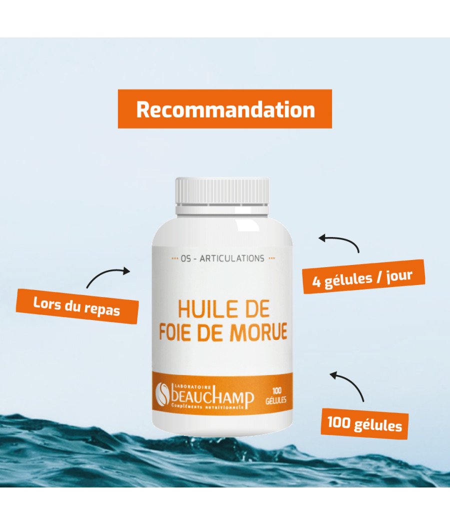 Utilisation de l'huile de foie de morue