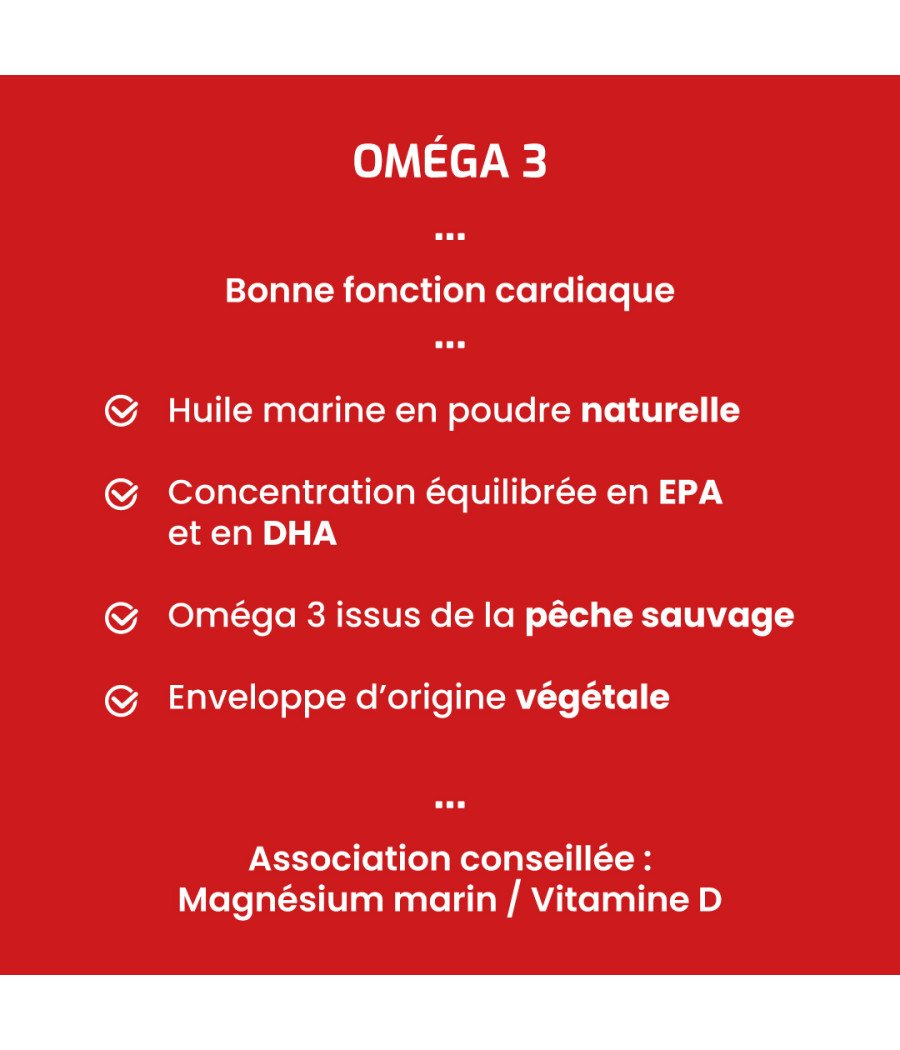 Oméga 3 atouts