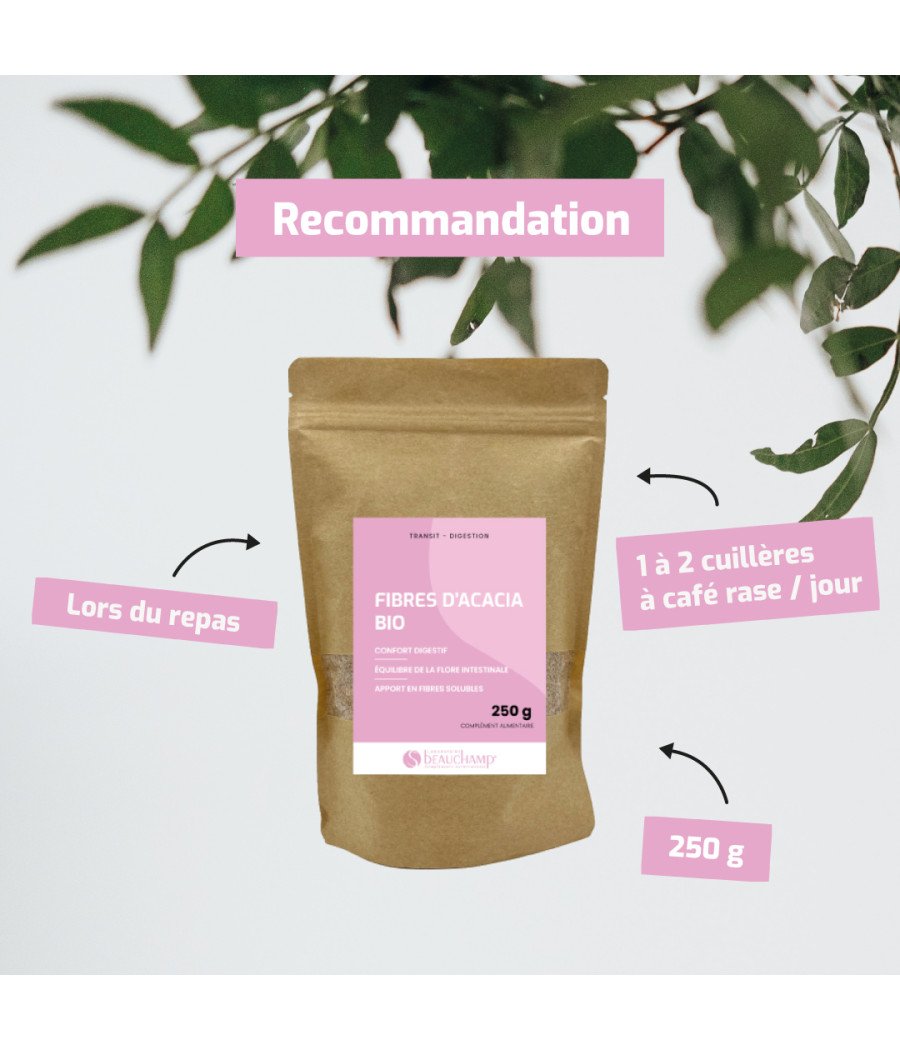 fibres d'acacia utilisation