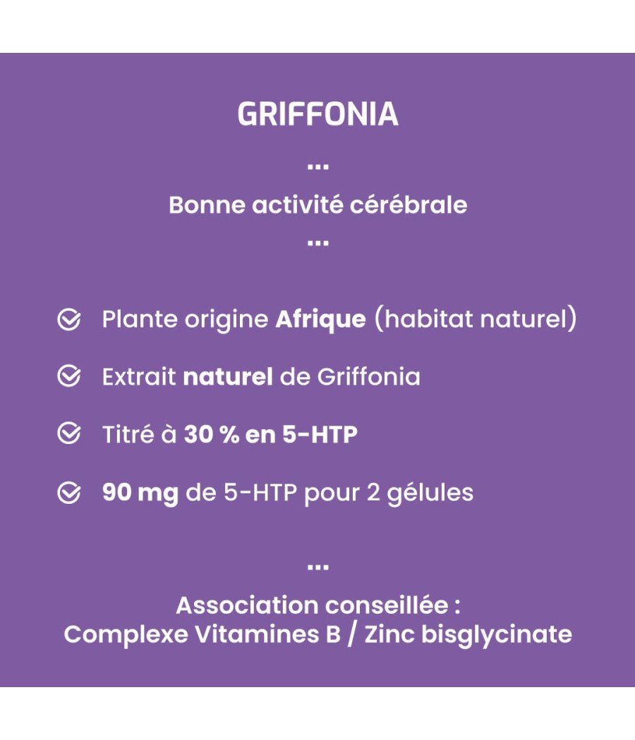 Complément alimentaire Griffonia