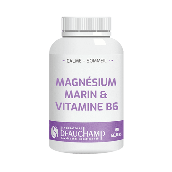 Complément alimentaire Magnésium marin & Vitamine B6