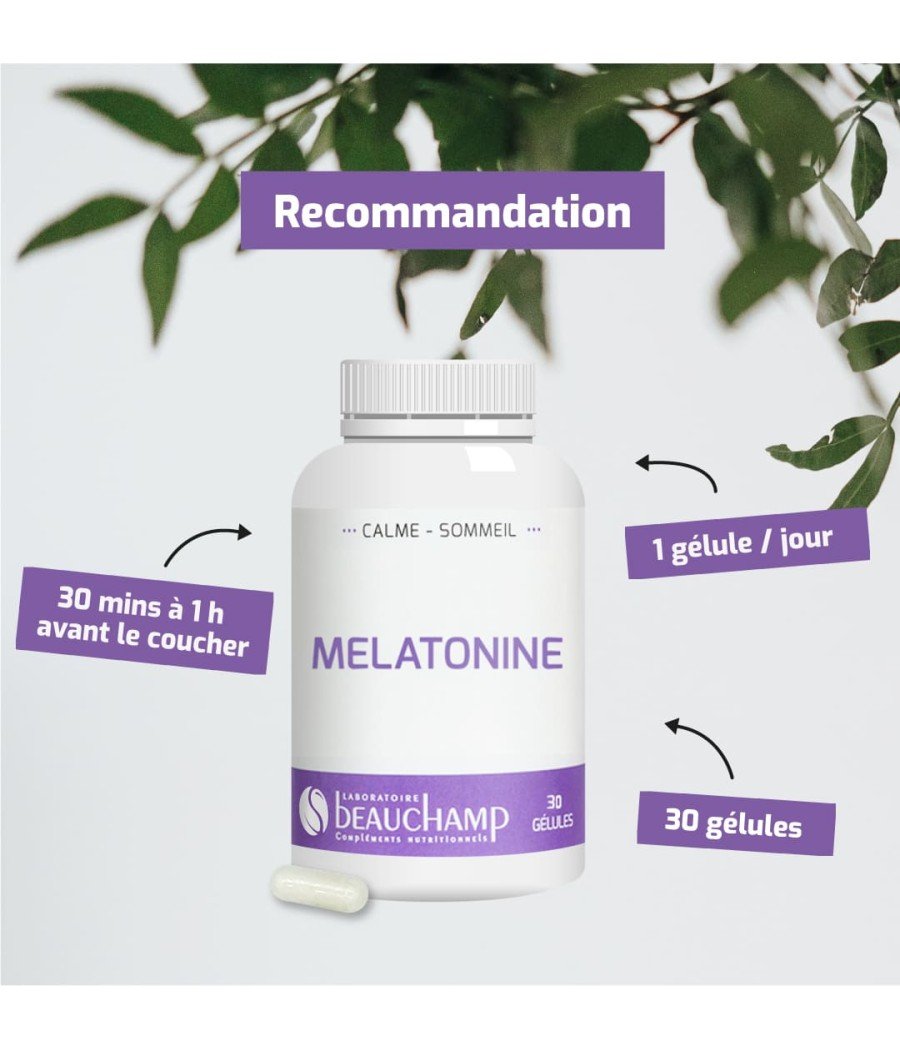 Gélules de Mélatonine