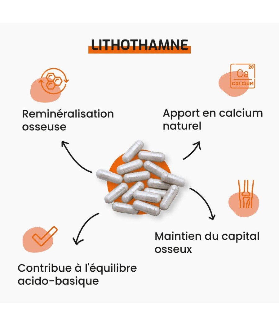 Complément alimentaire Lithothamne