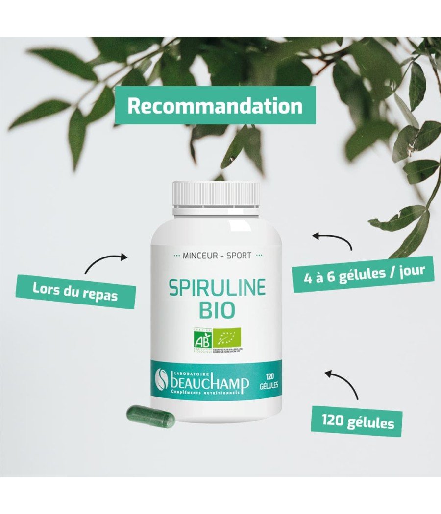 Gélules de Spiruline BIO