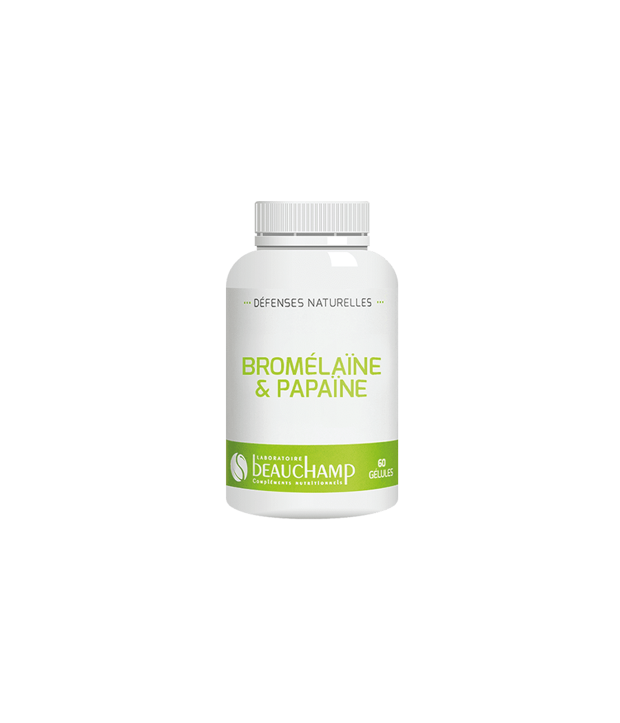 Complément alimentaire Bromélaïne & Papaïne Complément alimentaire Bromélaïne & Papaïne